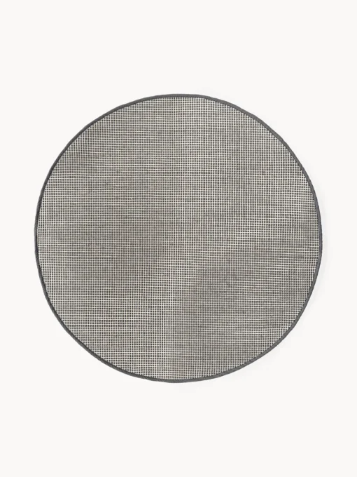 Online Alfombra redonda artesanal de lana Amaro Redonda|Alfombras Rectangulares