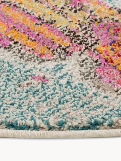 Redonda|Alfombras Rectangulares></noscript>Nourison Alfombra redonda de pelo corto de diseño Celestial Beige claro, multicolor