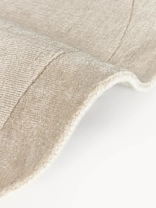 Redonda|Alfombras Rectangulares>Westwing Collection Alfombra redonda de pelo corto Kari Beige