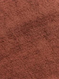 Redonda|Alfombras Rectangulares></noscript>Westwing Collection Alfombra redonda de pelo corto Kari Rojo óxido