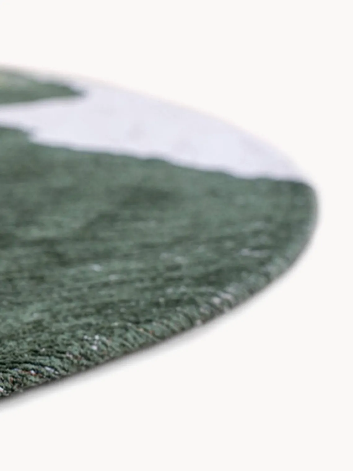 Redonda|Alfombras Rectangulares>Louis de Poortere Alfombra redonda de pelo corto Lagoon