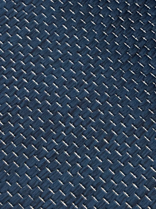 Alfombras De Exterior|Alfombras De Exterior>Westwing Collection Alfombra reversible para interior y exterior Whitby Azul oscuro, blanco Off White