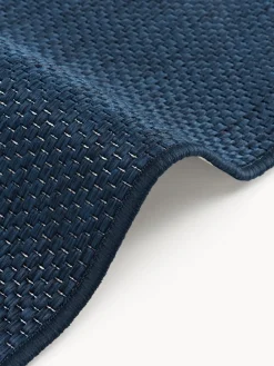 Alfombras De Exterior|Alfombras De Exterior></noscript>Westwing Collection Alfombra reversible para interior y exterior Whitby Azul oscuro, blanco Off White
