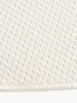 Alfombras De Exterior|Alfombras De Exterior></noscript>Westwing Collection Alfombra reversible redonda para interior y exterior Whitby Blanco Off White, taupe