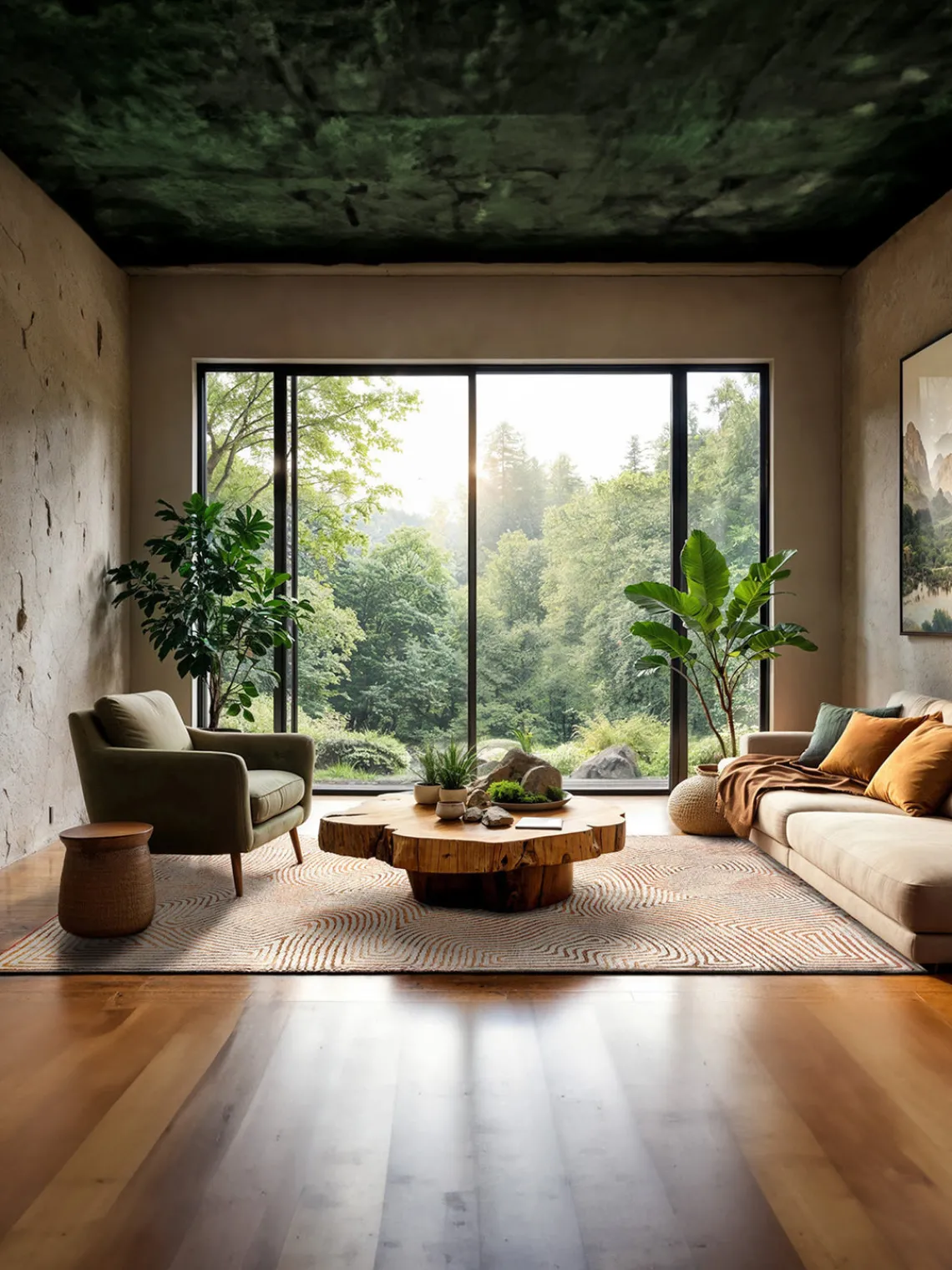 Alfombra tejida Jacquard Coral Rectangular|Alfombras Rectangulares