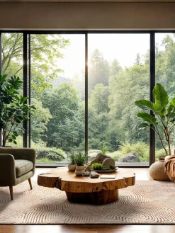 Alfombra tejida Jacquard Coral Rectangular|Alfombras Rectangulares