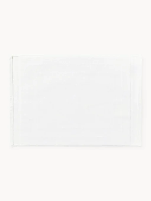 Alfombras De Baño|Mantas>Westwing Collection Alfombrilla de baño antideslizante de algodón ecológico Premium Blanco