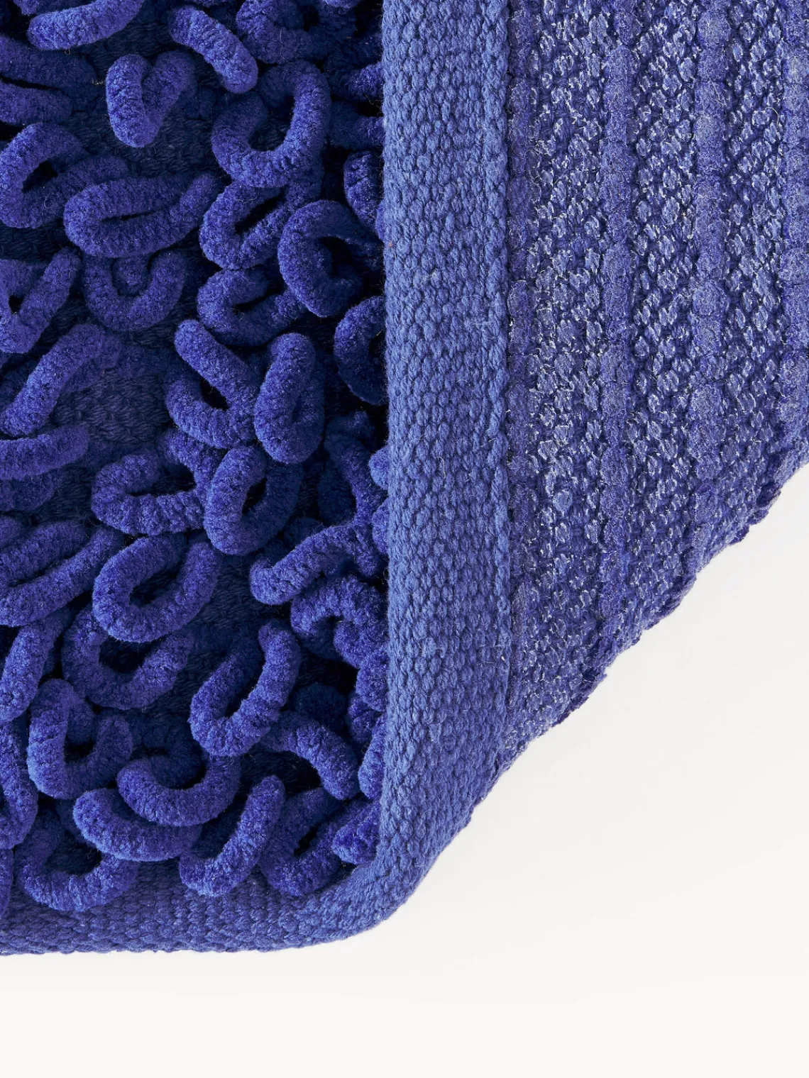 Alfombras De Baño|Mantas>Westwing Collection Alfombrilla de baño antideslizante Ini Azul real