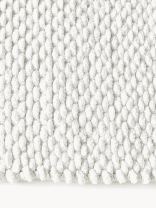Alfombras De Baño|Mantas>Westwing Collection Alfombrilla de baño antideslizante Lilith Blanco