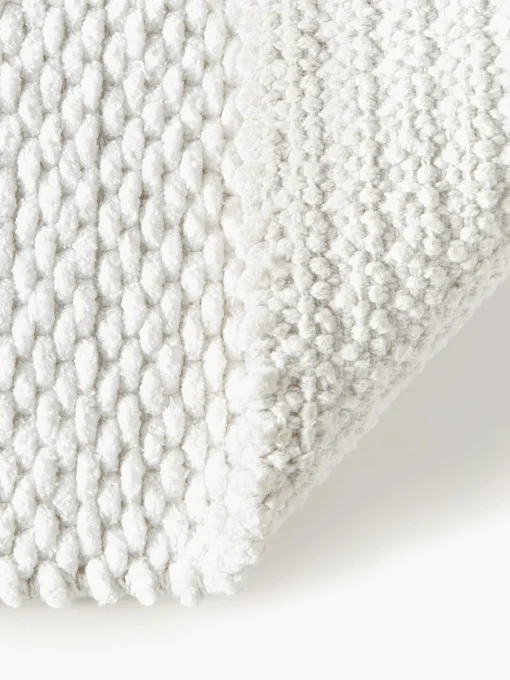 Alfombras De Baño|Mantas>Westwing Collection Alfombrilla de baño antideslizante Lilith Blanco