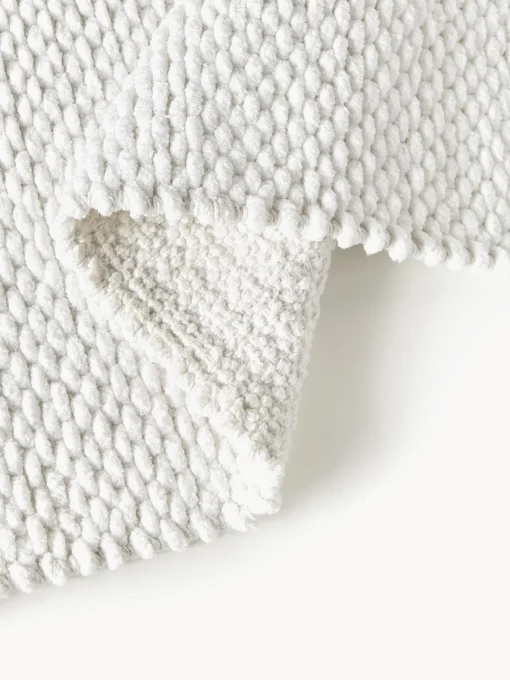 Alfombras De Baño|Mantas>Westwing Collection Alfombrilla de baño antideslizante Lilith Blanco