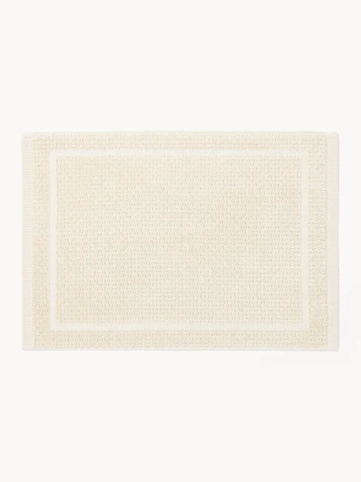 Alfombras De Baño|Mantas>Westwing Collection Alfombrilla de baño antideslizante Niam Beige claro