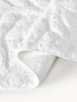 Outlet Alfombrilla de baño antideslizante con diseño en relieve Leaf Alfombras De Baño|Mantas