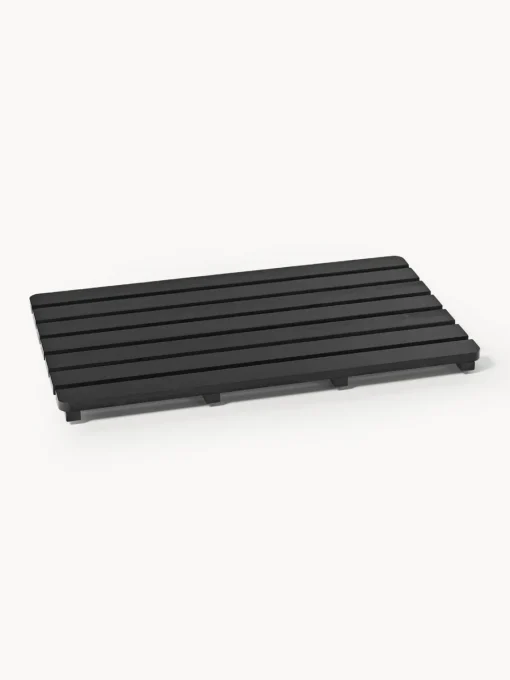 Alfombrilla de baño de bambú Kit Alfombras De Baño|Mantas