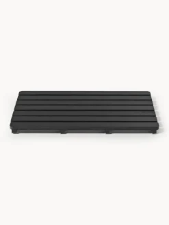 Alfombrilla de baño de bambú Kit Alfombras De Baño|Mantas