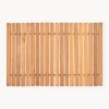 Clearance Alfombrilla de baño de madera de teca Anna Alfombras De Baño|Mantas