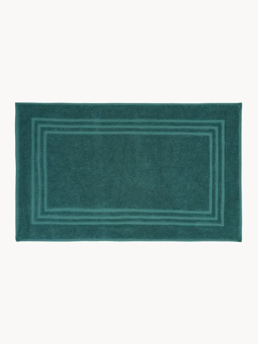 Alfombras De Baño|Mantas> Alfombrilla de baño Gentle Azul petróleo