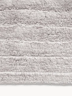 Alfombras De Baño|Mantas>Westwing Collection Alfombrilla de baño mullida Bailey Gris claro