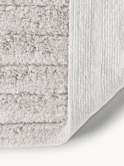 Alfombras De Baño|Mantas></noscript>Westwing Collection Alfombrilla de baño mullida Bailey Gris claro