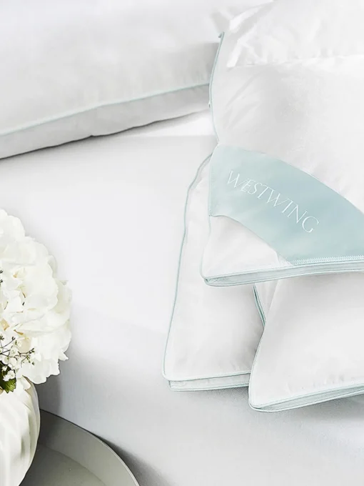 Mantas|Almohadas>Westwing Collection Almohada 3 cámaras Premium, firmeza media Medio