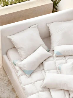 Almohadas|Mantas>Westwing Collection Almohada de plumas Comfort, media Medio