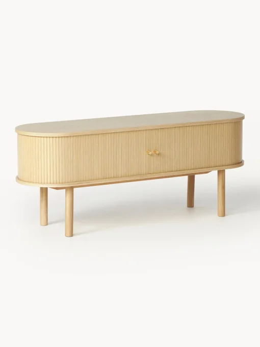 Muebles De Tv|Muebles De Tv>Westwing Collection Aparador acanalado Calary Madera clara