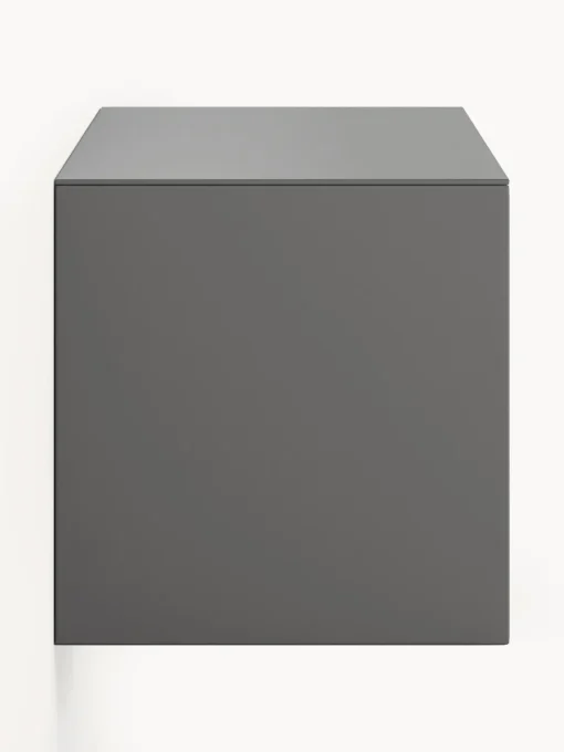 Muebles De Tv|Muebles De Tv>Westwing Collection Aparador con frente acanalado Shea Gris oscuro