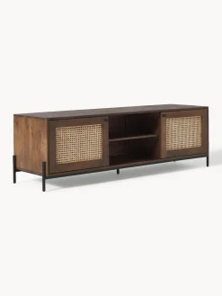 Muebles De Tv|Muebles De Tv>Westwing Collection Aparador con tejido vienés Vienna Madera de mango