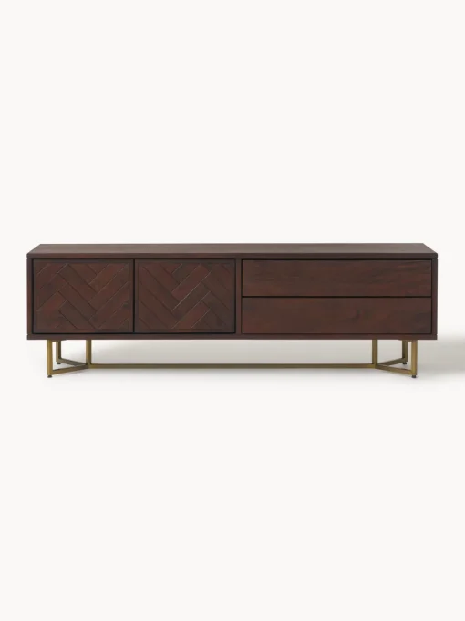 Muebles De Tv|Muebles De Tv>Westwing Collection Aparador de madera de mango Luca Madera de mango, dorado