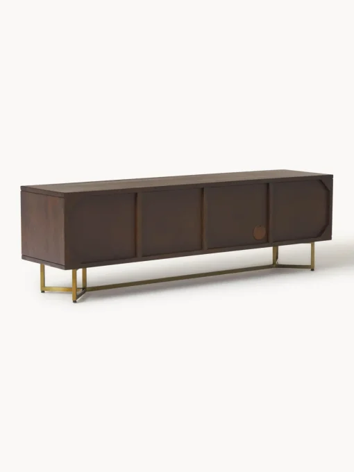 Muebles De Tv|Muebles De Tv>Westwing Collection Aparador de madera de mango Luca Madera de mango, dorado