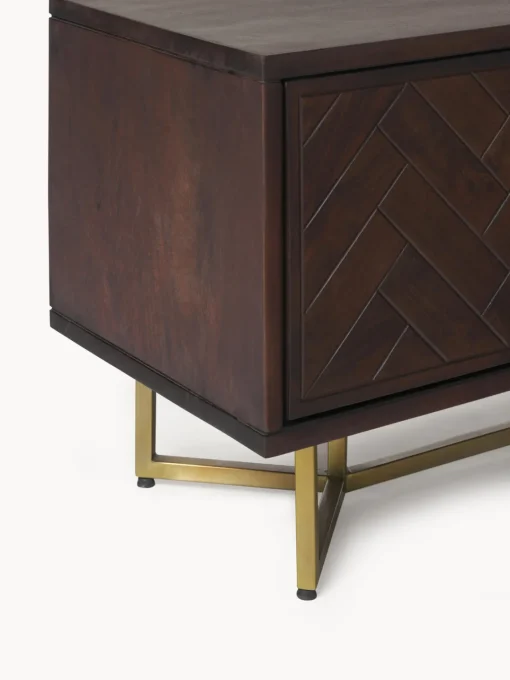 Muebles De Tv|Muebles De Tv>Westwing Collection Aparador de madera de mango Luca Madera de mango, dorado
