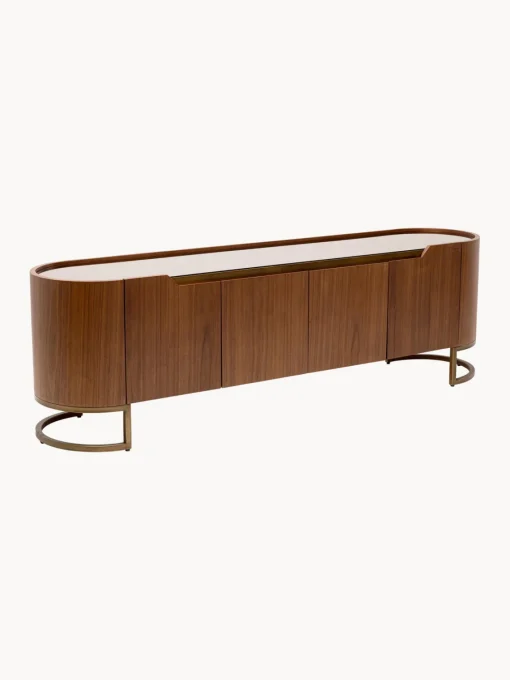 Muebles De Tv|Muebles De Tv>Kare Design Aparador de madera de nogal Giorgio