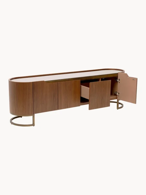 Muebles De Tv|Muebles De Tv>Kare Design Aparador de madera de nogal Giorgio