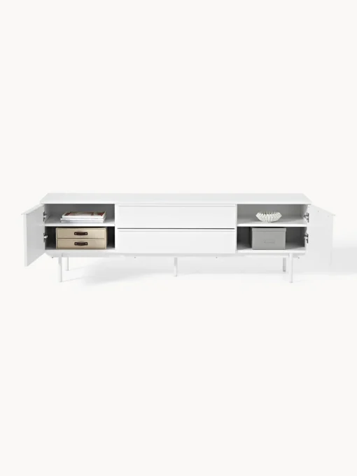 Muebles De Tv|Muebles De Tv>Westwing Collection Aparador de madera Elona Blanco mate