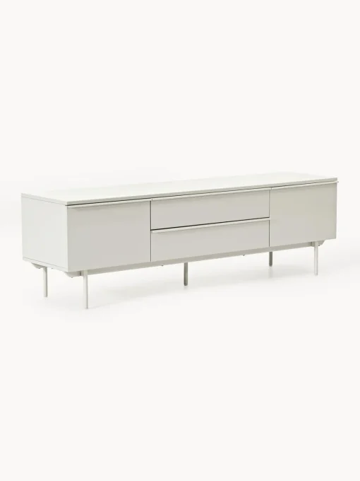 Muebles De Tv|Muebles De Tv>Westwing Collection Aparador de madera Elona Beige claro brillante