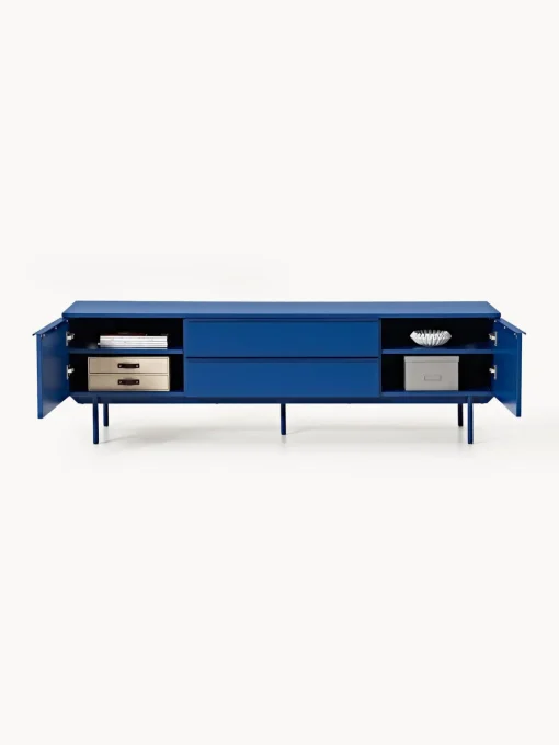 Muebles De Tv|Muebles De Tv>Westwing Collection Aparador de madera Elona Azul real mate