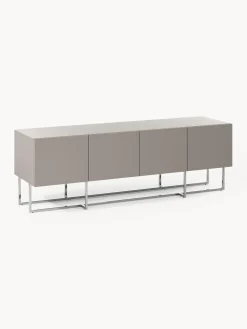 Muebles De Tv|Muebles De Tv>Westwing Collection Aparador de madera Joe Taupe, plateado