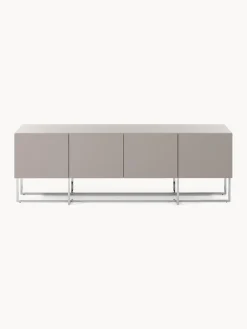 Muebles De Tv|Muebles De Tv></noscript>Westwing Collection Aparador de madera Joe Taupe, plateado