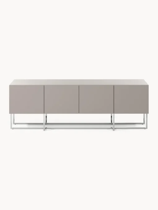 Muebles De Tv|Muebles De Tv>Westwing Collection Aparador de madera Joe Taupe, plateado