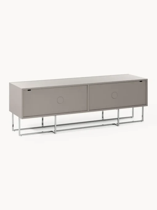 Muebles De Tv|Muebles De Tv>Westwing Collection Aparador de madera Joe Taupe, plateado