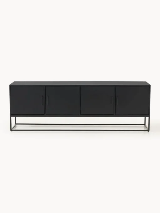 Muebles De Tv|Muebles De Tv>Westwing Collection Aparador de madera maciza de mango Lyle Negro