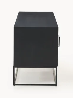 Muebles De Tv|Muebles De Tv></noscript>Westwing Collection Aparador de madera maciza de mango Lyle Negro