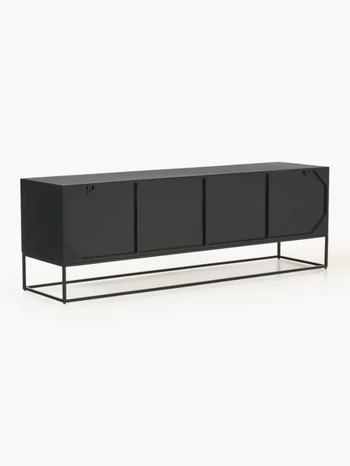 Muebles De Tv|Muebles De Tv>Westwing Collection Aparador de madera maciza de mango Lyle Negro