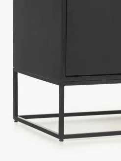 Muebles De Tv|Muebles De Tv></noscript>Westwing Collection Aparador de madera maciza de mango Lyle Negro