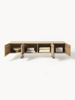 Muebles De Tv|Muebles De Tv></noscript>Westwing Collection Aparador de madera Ross Madera de roble lacado en claro