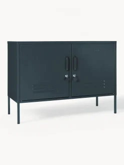Armarios Infantiles|Aparadores>Mustard Made Aparador de metal The Lowdown Gris antracita