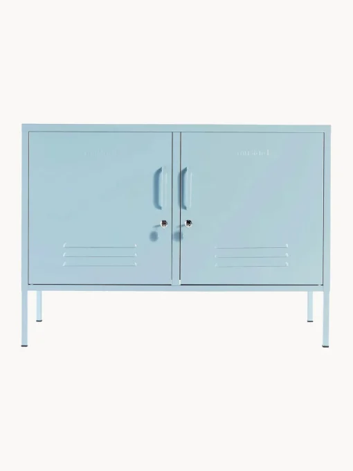Armarios Infantiles|Aparadores>Mustard Made Aparador de metal The Lowdown Azul claro