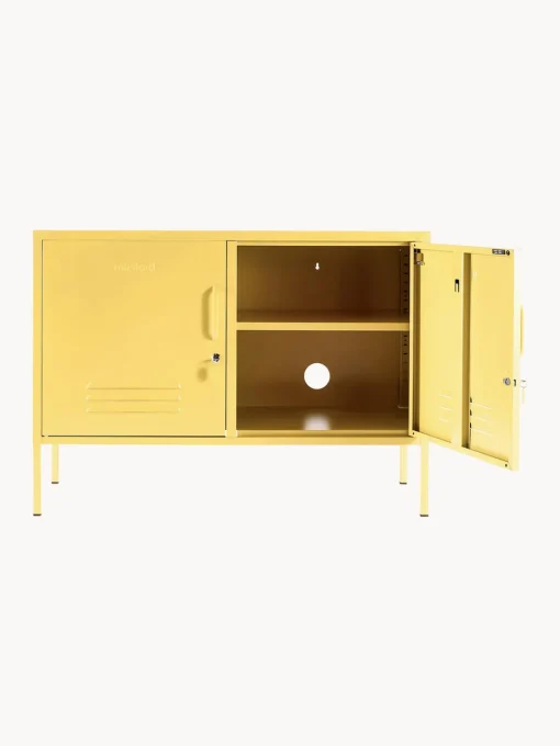 Armarios Infantiles|Aparadores>Mustard Made Aparador de metal The Lowdown Amarillo claro