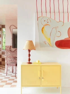 Armarios Infantiles|Aparadores></noscript>Mustard Made Aparador de metal The Lowdown Amarillo claro