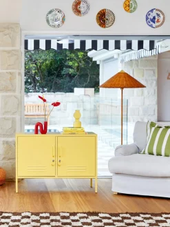 Armarios Infantiles|Aparadores></noscript>Mustard Made Aparador de metal The Lowdown Amarillo claro